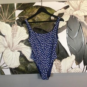 VINTAGE Polka Dot Bodysuit